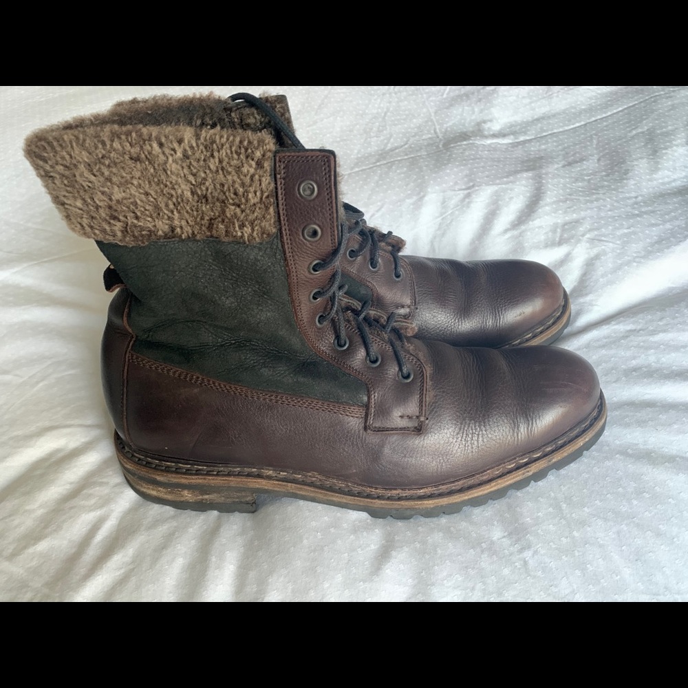 Heschung shearling boots